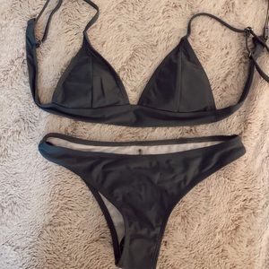 Grey Bikini Set